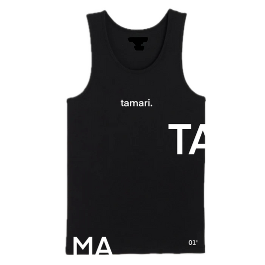 black TAMARI TANK
