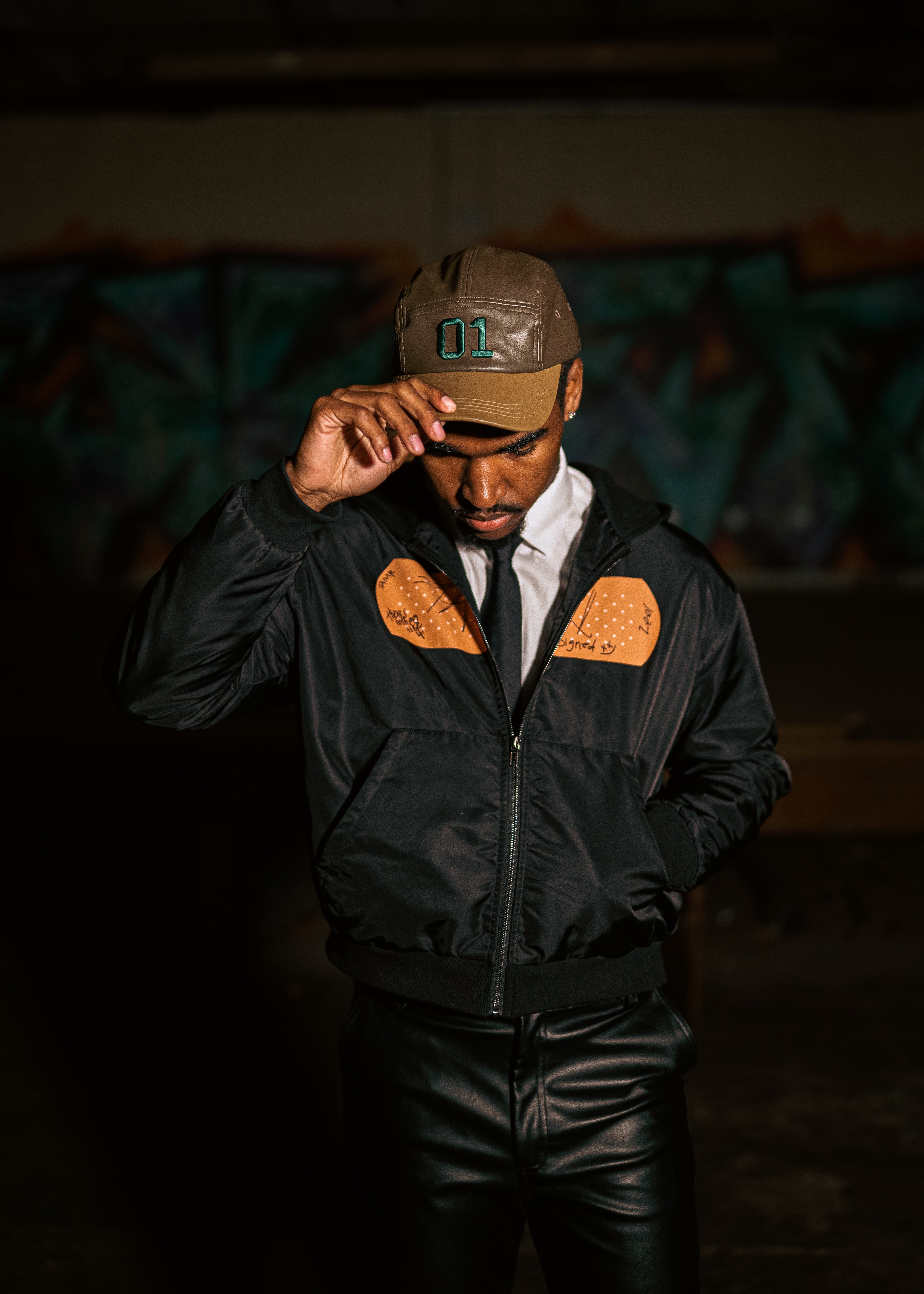 '01 "LEATHER HEAD" FIELD CAP