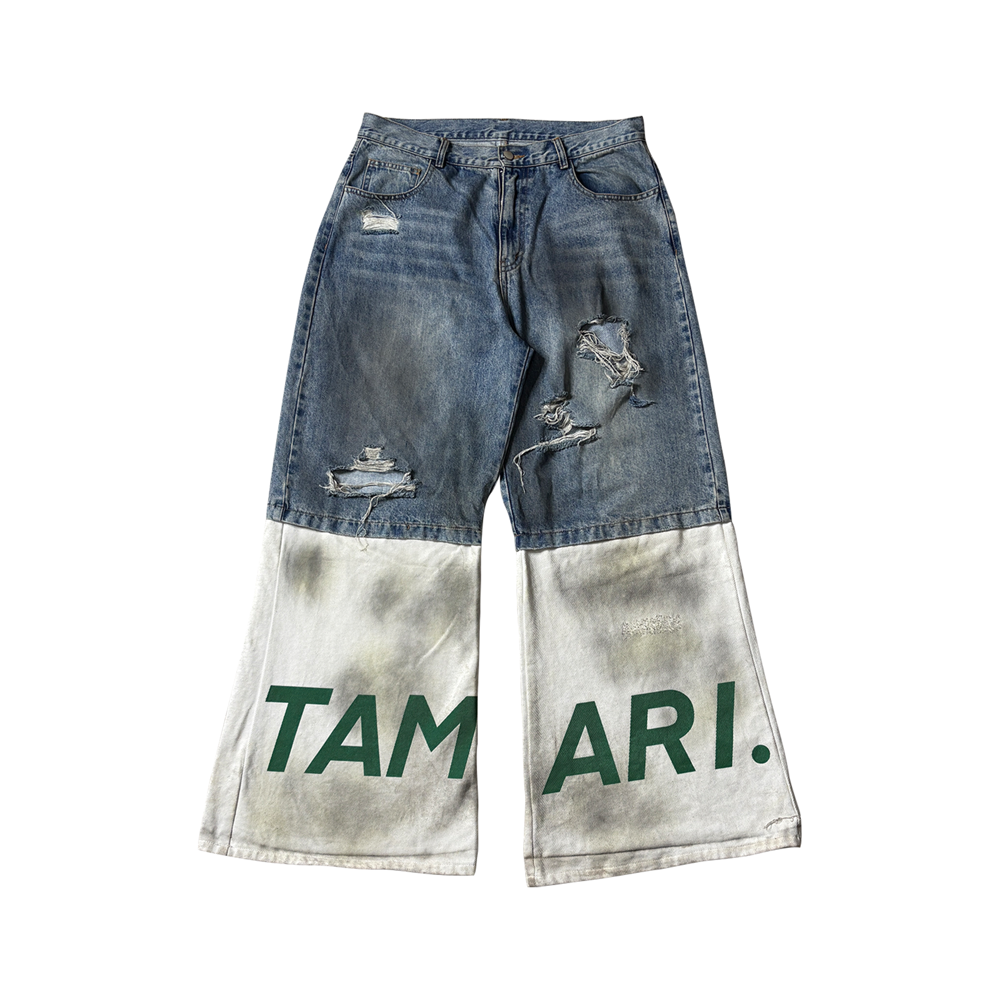 DENIM CONSTRUCTION PANTS